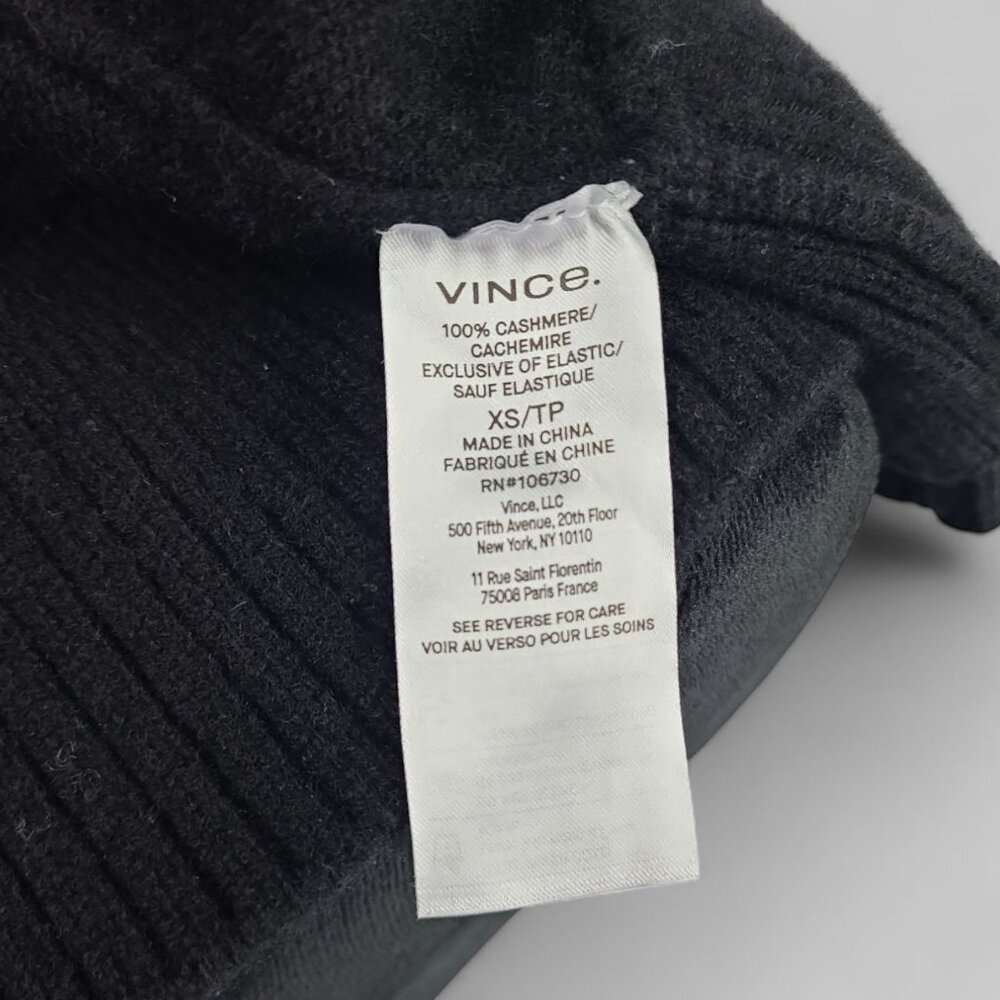 Vince Cashmere Weekend V-Neck Sweater XS - Picture 10 of 12